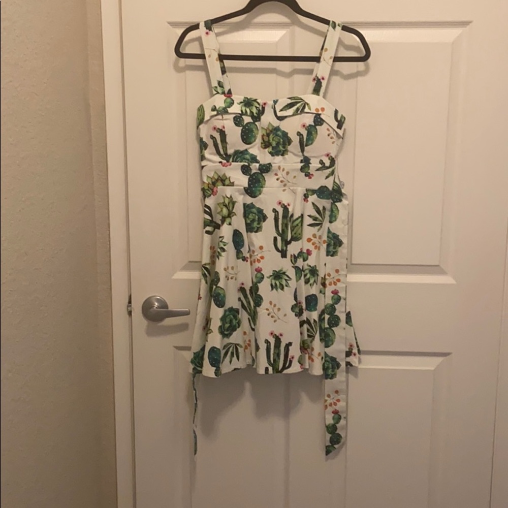 NWT Cactus/Succulent dress